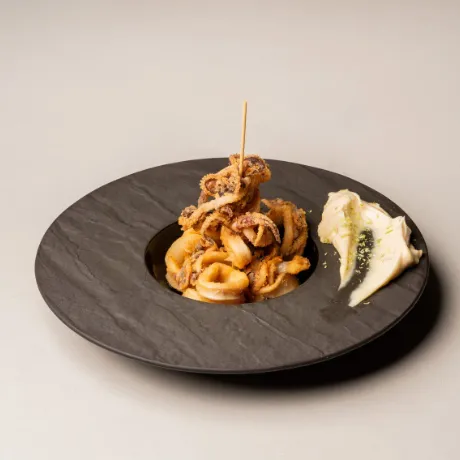 Calamar mediterráneo a la andaluza