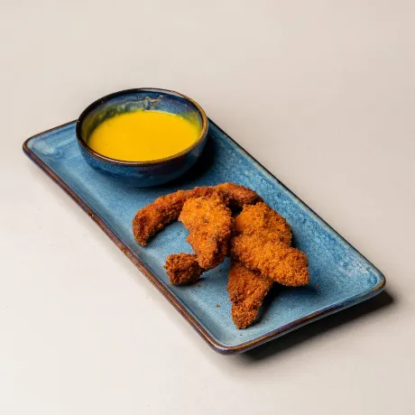 Crujiente de pollo de corral